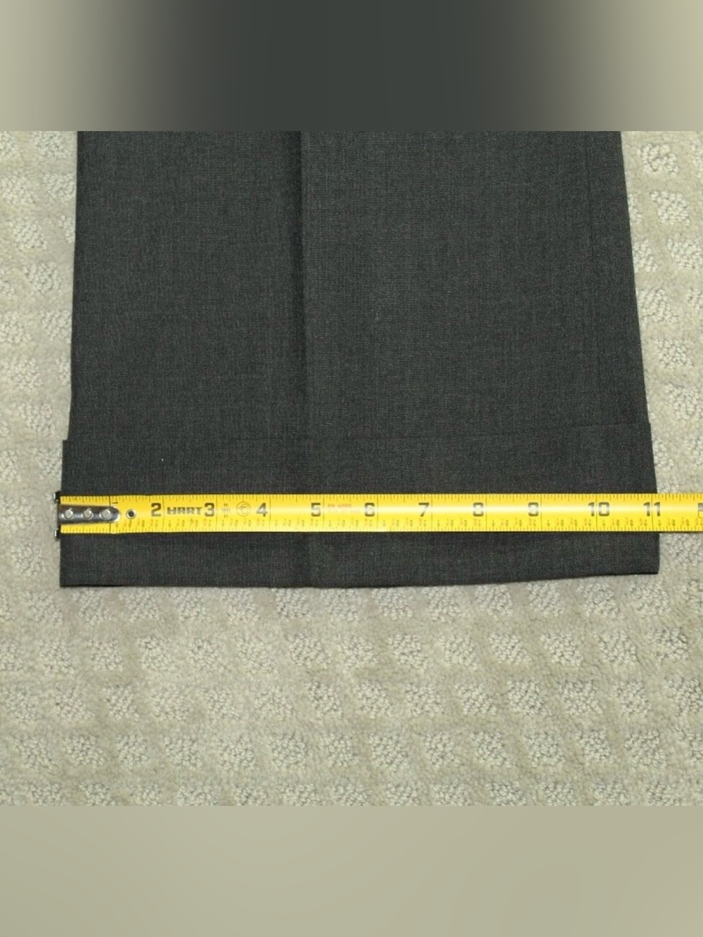 Ann Taylor Dark Gray Wide Leg Trousers, Curvy Fit | Size 8 - Picture 3 of 6